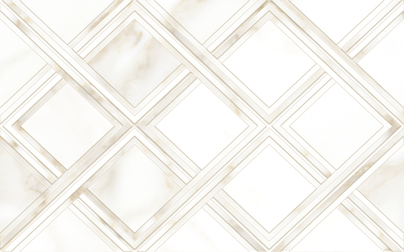 GlobalTile 10100001120 Плитка облиц. Calacatta Gold GT Бел. 40*25 03 ромбы_ 1 \75,6 / Основное большое изображение