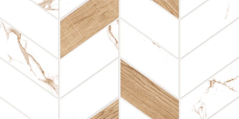 GlobalTile GT128VG Плитка облиц. Marmaris GT Бел. 50*25 геометрия_ 1 \74,25 / Основное большое изображение