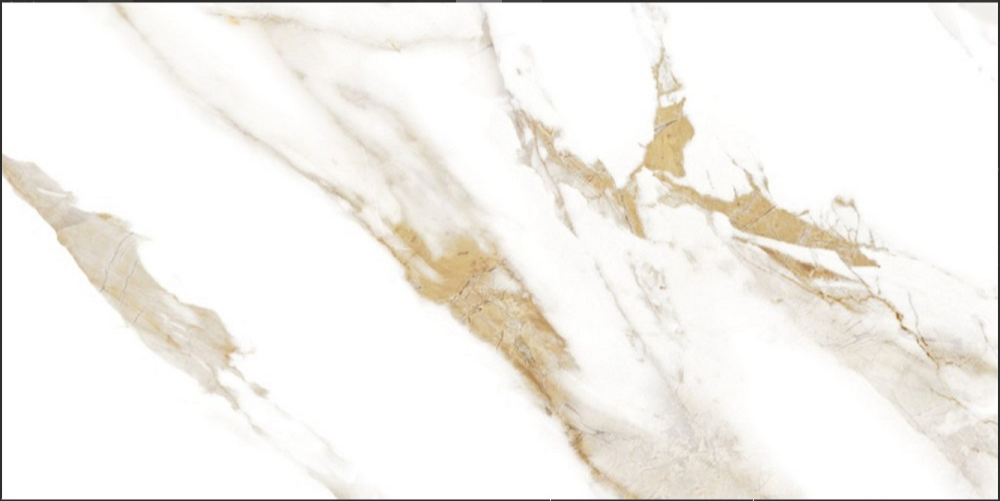 GlobalTile GT120600103MR Плитка грес глаз. Calacatta Royal_GT Белый 60*120 _ 1 \43,2 / Основное большое изображение