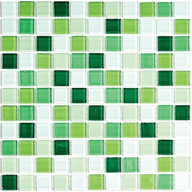  Растяжка мозаичная Jump Green №4 2,5х2,5 / Основное большое изображение