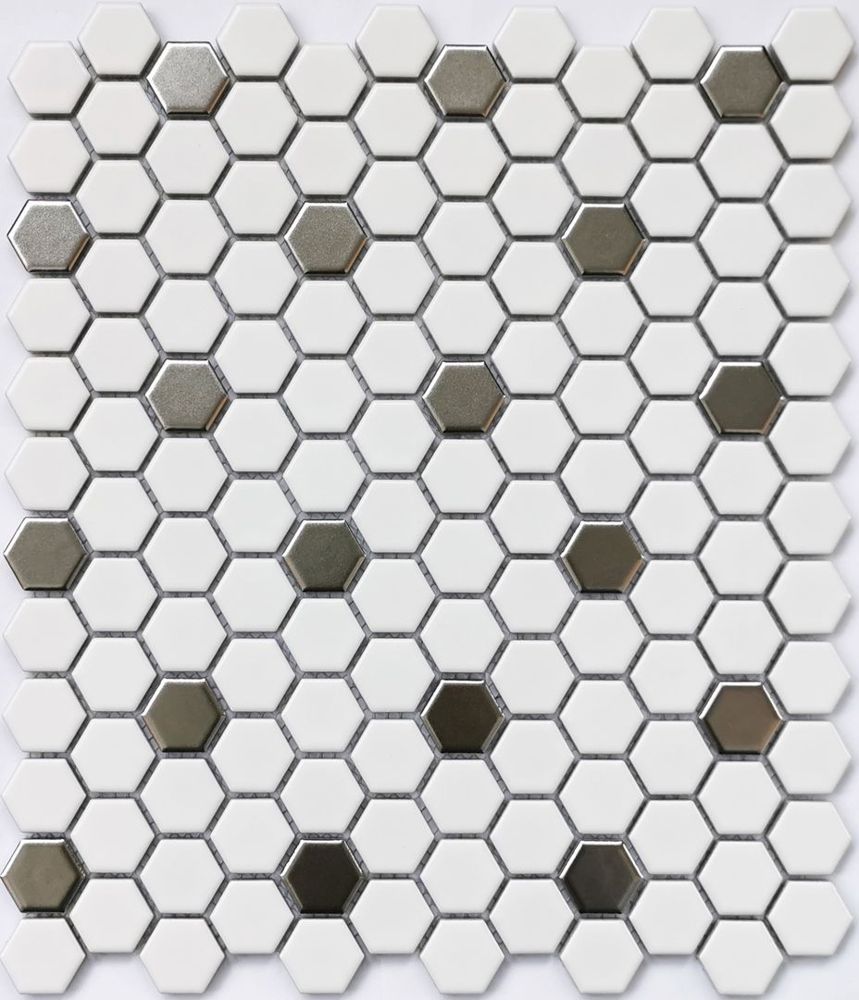  Мозаика Babylon Silver Matt 2,3х2,6 / Основное большое изображение