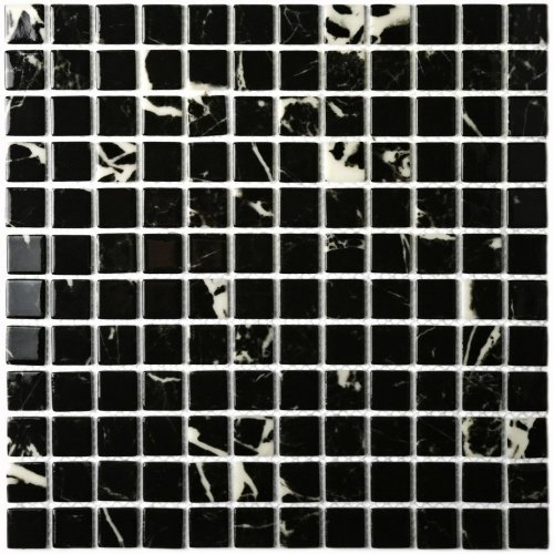 Мозаика Mia black (glossy) 2,3x2,3