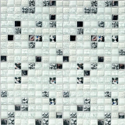 Мозаика Crystal White 1,5x1,5