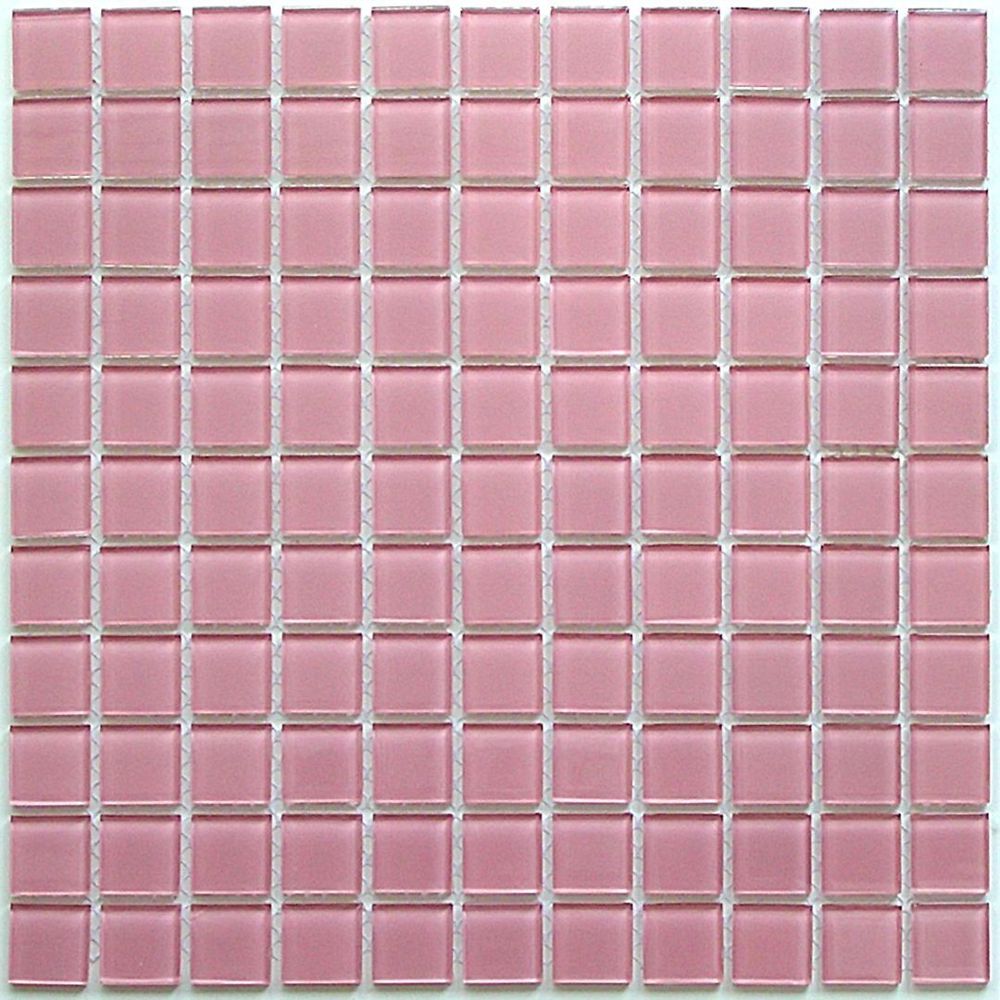  Мозаика Pink glass 2,5x2,5 / Основное большое изображение