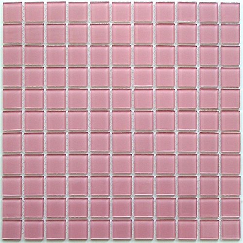Мозаика Pink glass 2,5x2,5