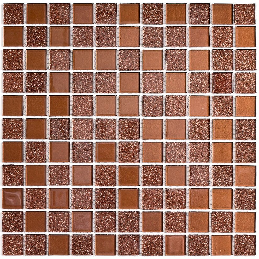  Мозаика Shine Brown 2,5x2,5 / Основное большое изображение