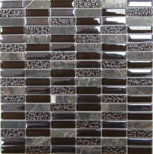 Мозаика Super Line (brown) 1,5х4,8