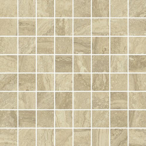 Italon Мозаика Charme Advance Floor Project Travertino Romano Mosaico Lux / Основное малое изображение