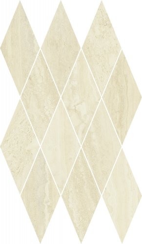 Italon Мозаика Charme Advance Floor Project Alabastro White Mosaico Diamond lux / Основное малое изображение