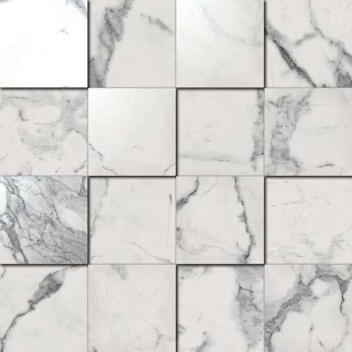 Italon Декор Charme Evo Floor Project Statuario Mosaico 3D 30x30 / Основное малое изображение