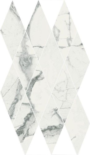 Мозаика Charme Deluxe Floor Project Invisible White Mosaico Diamond Lux