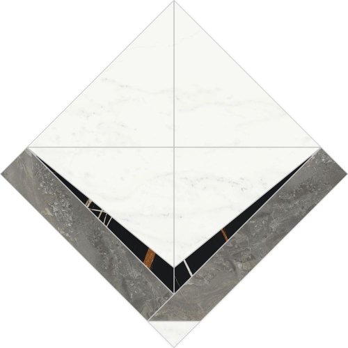 Italon Декор Charme Deluxe Floor Project Michelangelo Intarsio lux ret 56,4x56,4 / Основное малое изображение