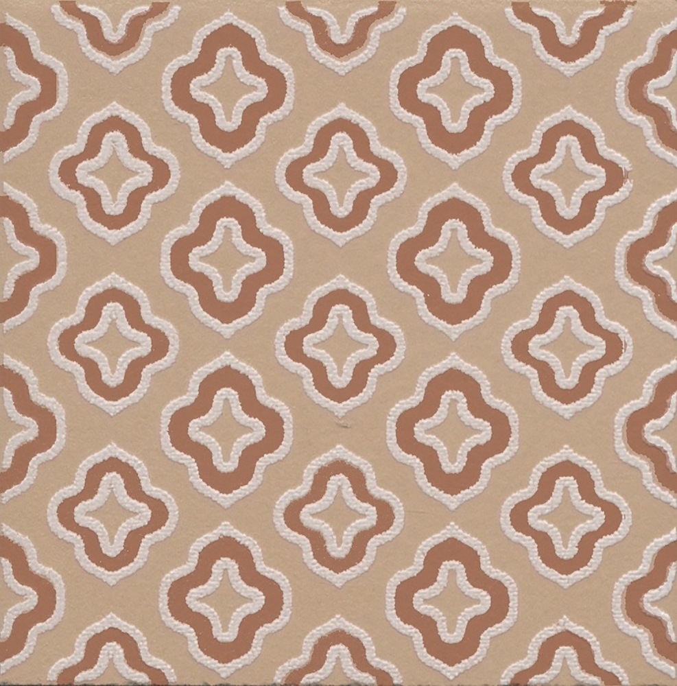 Kerama Marazzi Декор Агуста 2 оранжевый матовый 9,8x9,8 / Основное большое изображение