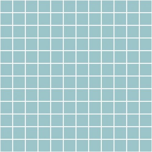 Мозаика Темари бирюза матовый 2,35x2,35