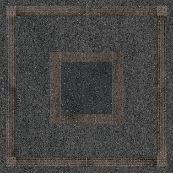 Kerama Marazzi Декор Базальто обрезной 80x80 DL842200R\D / Основное большое изображение