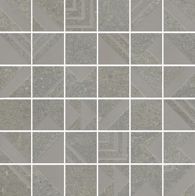 Kerama Marazzi Декор Про Нордик мозаичный серый светлый 30x30 / Основное большое изображение