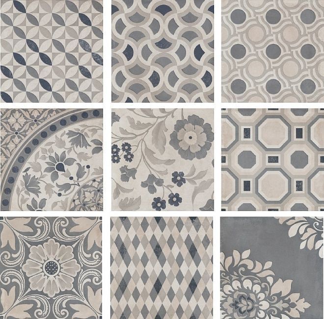 Kerama Marazzi Декор Коллиано Орнамент Беж 30x30 / Основное большое изображение