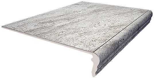 Kerama Marazzi Ступень Терраса серый противоскользящий, фронтальная 30x40,2 / Основное большое изображение