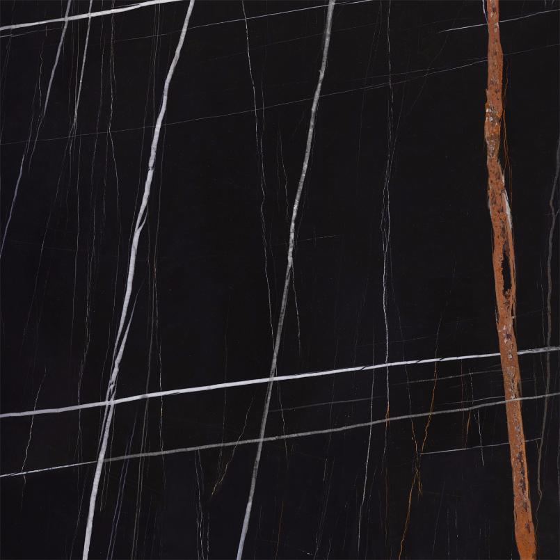 Kerranova Керамогранит Marble Trend Nero dorato Матовый 60x60 / Основное большое изображение