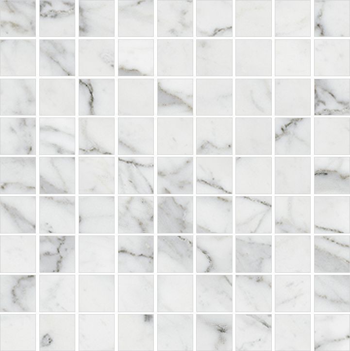 Kerranova Мозаика Marble Trend Carrara Лаппатированная K-1000/LR/m01/300x300x10 / Основное большое изображение