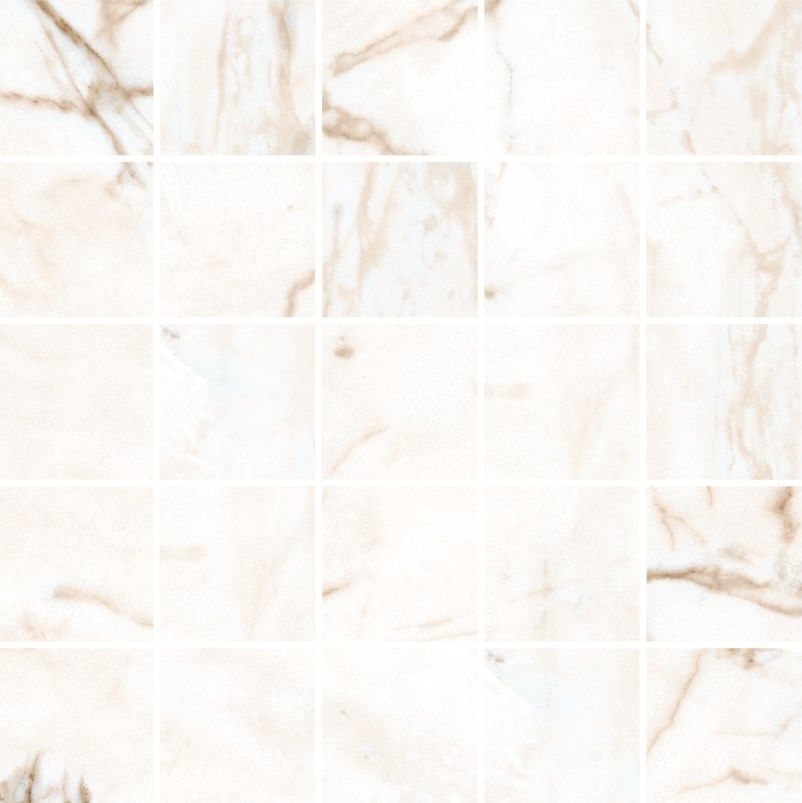Kerranova Мозаика Marble Trend Calacatta gold Матовая K-1001/MR/m14/307x307x10 / Основное большое изображение