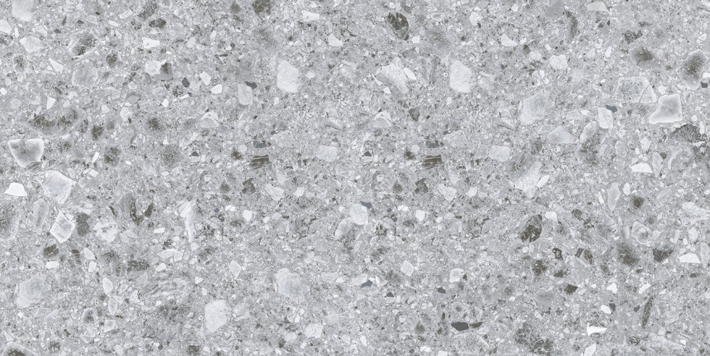 Kerranova Керамогранит Terrazzo Light Grey/Светло-серый Матовый 30x60 / Основное большое изображение