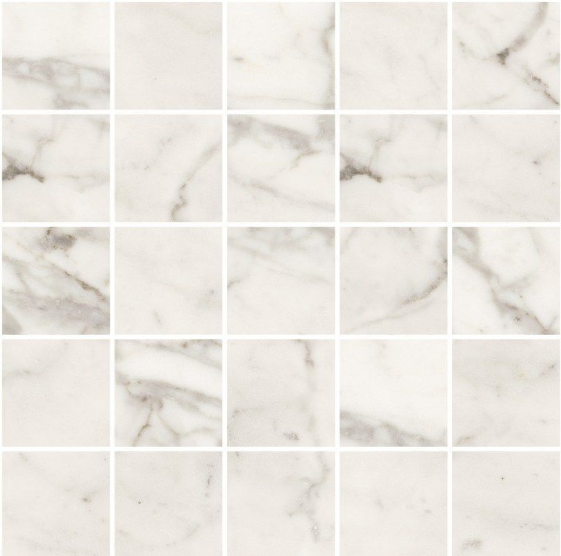 Kerranova Мозаика Marble Trend Carrara Лаппатированная K-1000/LR/m14/307x307x10 / Основное большое изображение