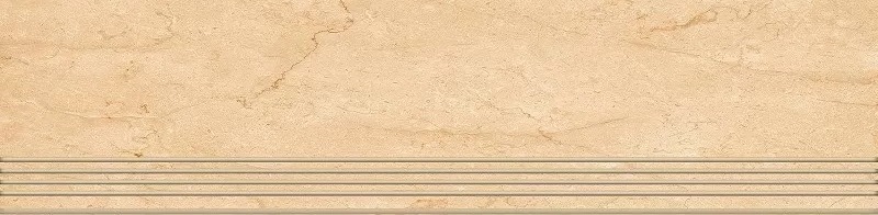 Kerranova Ступень Marble Trend Crema marfil матовый 29,4x120 / Основное большое изображение