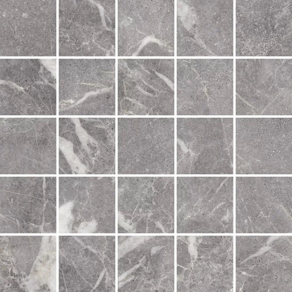 Kerranova Мозаика Marble Trend Silver river Лаппатированная / Основное большое изображение