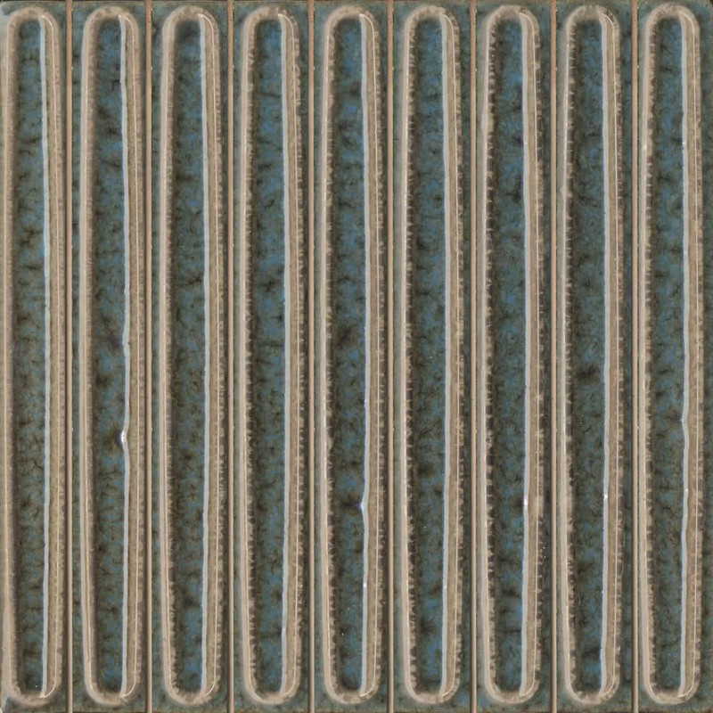 Kerama Marazzi KMD2SOB002BN чипсет Далия бирюзовый тёмный глянцевый 20x20x0,95 декор / Основное большое изображение