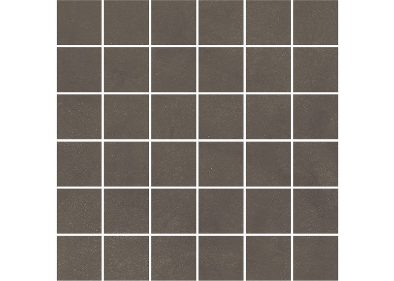 Kerama Marazzi Декор Про Чементо мозаичный коричневый тёмный матовый 30x30x0,9 / Основное большое изображение