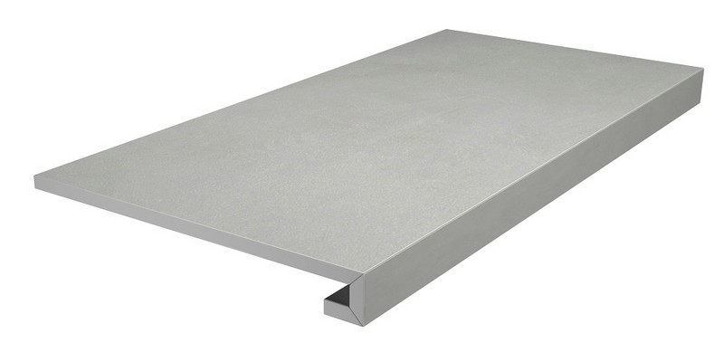 Kerama Marazzi DD641620R/GCF Ступень клееная Про Чементо серый матовый 33x60x0,9 / Основное большое изображение