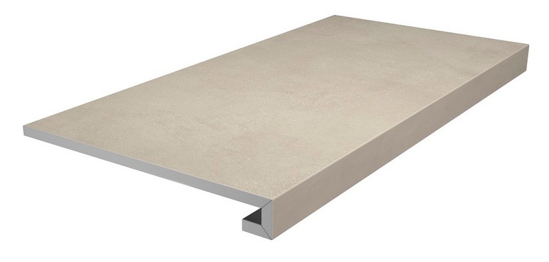 Kerama Marazzi DD641720R/GCF Ступень клееная Про Чементо бежевый матовый 33x60x0,9 / Основное большое изображение
