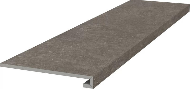 Kerama Marazzi KM6012G0151RGCF Ступень фронтальная клееная Касабланка HP коричневый матовый обрезной 33x119,5x0,9 / Основное большое изображение