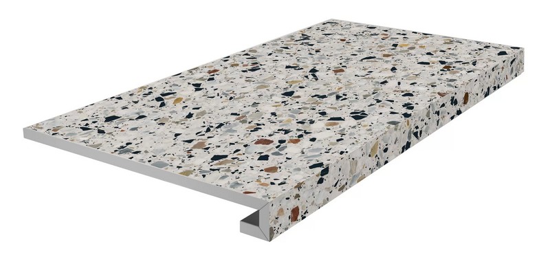 Kerama Marazzi Подступенок Бричиола бежевый матовый обрезной 60x10,7x0,9 / Основное большое изображение
