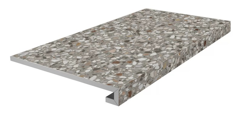 Kerama Marazzi Плинтус Бричиола бежевый матовый обрезной 60x9,5x0,9 / Основное большое изображение