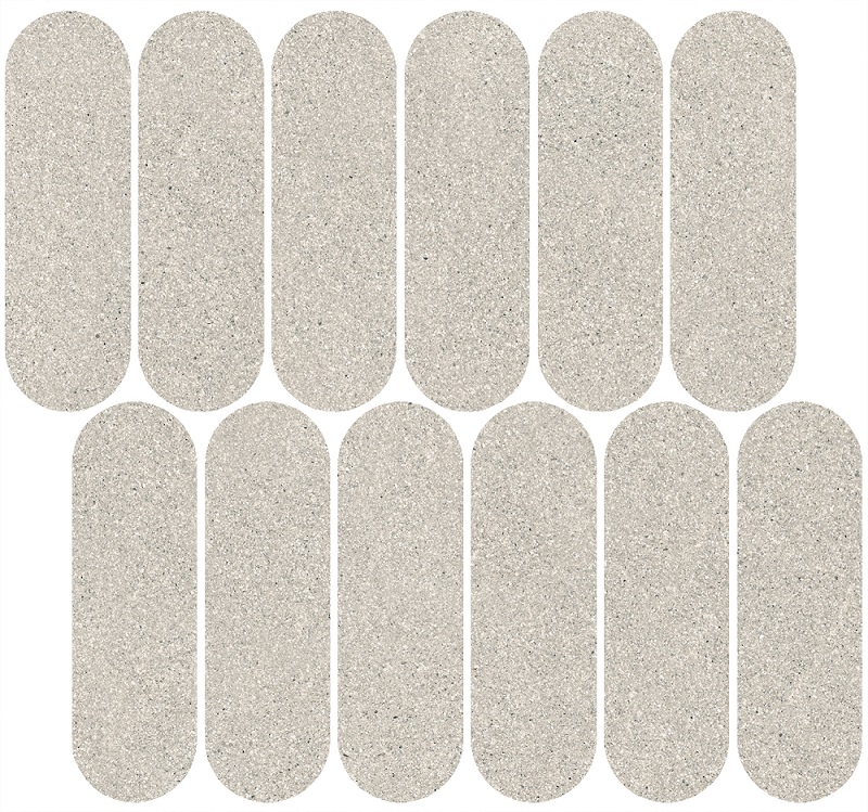 Kerama Marazzi Декор Джиминьяно наборный серый светлый матовый 30x32x0,9 / Основное большое изображение