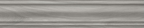 Kerama Marazzi Плинтус Монтиони серый матовый 39,6x8x1,55 / Основное большое изображение
