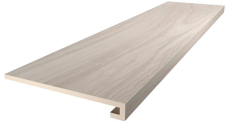 Kerama Marazzi Ступень клееная Монтиони миндальный матовый обрезной 33x119,5x0,9 / Основное большое изображение