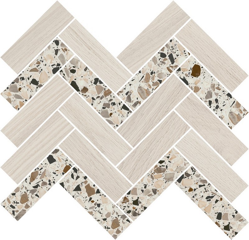 Kerama Marazzi Декор Монтиони мозаичный миндальный 34x35,5x0,9 / Основное большое изображение