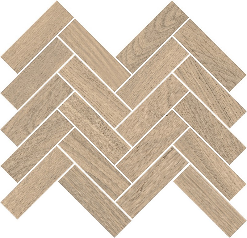 Kerama Marazzi Декор Монтиони мозаичный бежевый тёмный матовый 34x35,5x0,9 / Основное большое изображение