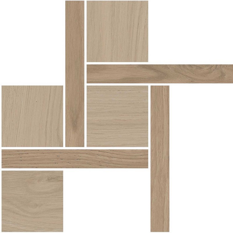 Kerama Marazzi Декор Альберони 1 мозаичный бежевый матовый обрезной 27,5x27,5x0,9 / Основное большое изображение