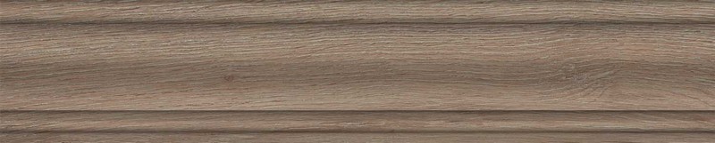 Kerama Marazzi Плинтус Тровазо бежевый тёмный матовый 39,8x8x1,55 / Основное большое изображение