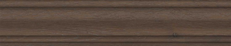 Kerama Marazzi Плинтус Тровазо коричневый тёмный матовый 39,8x8x1,55 / Основное большое изображение