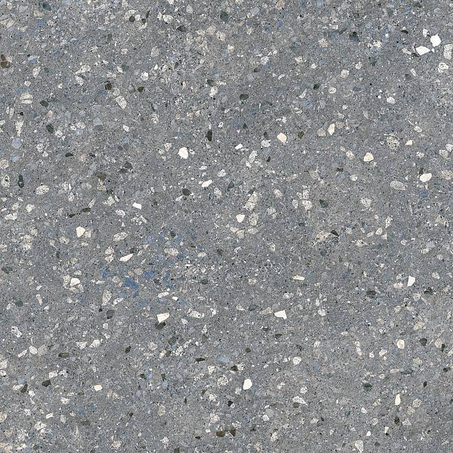 Kerama Marazzi Терраццо серый тёмный обрезной 60x60x0,9 / Основное большое изображение