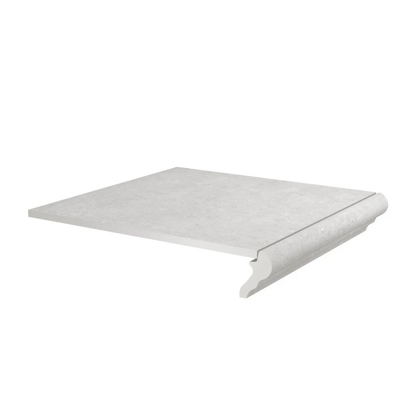 Kerama Marazzi Ступень фронтальная Коллиано серый светлый матовый 30x30x0,8 / Основное большое изображение