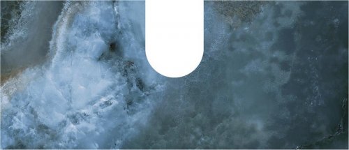 Спец. изделие декоративное Cono Onice/Коно Ониче синий (задняя стенка)