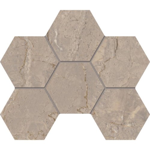 Мозаика BR02 Hexagon 25x28,5 непол.