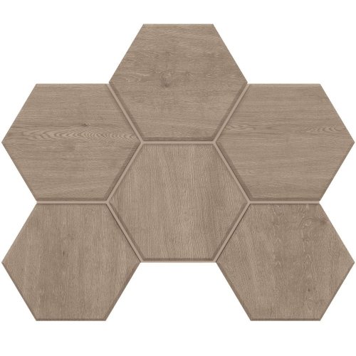 Мозаика CW02 Hexagon 25x28,5 непол.