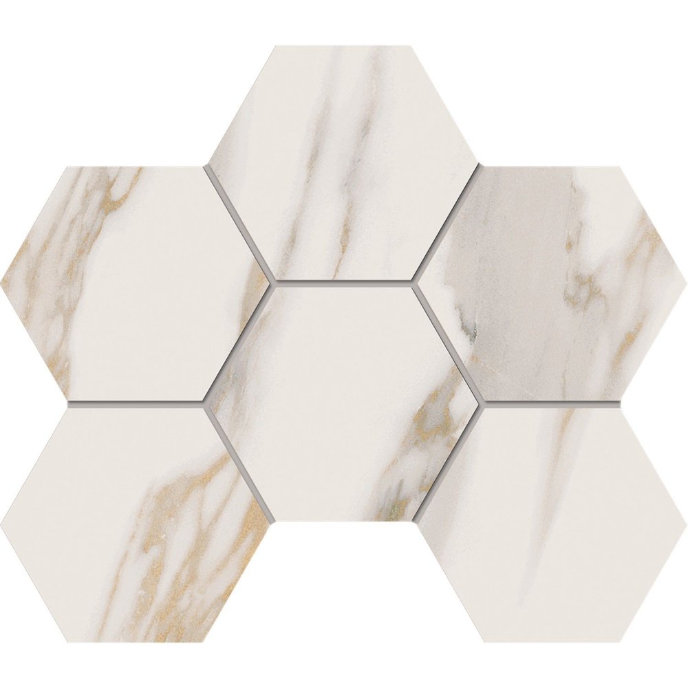 Estima Мозаика RM01 Hexagon 25x28,5 непол. / Основное большое изображение